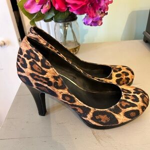 Lane Bryant Leopard Print Heels
